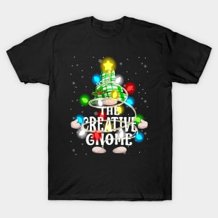 The Creative Gnome Christmas Matching Family Shirt T-Shirt